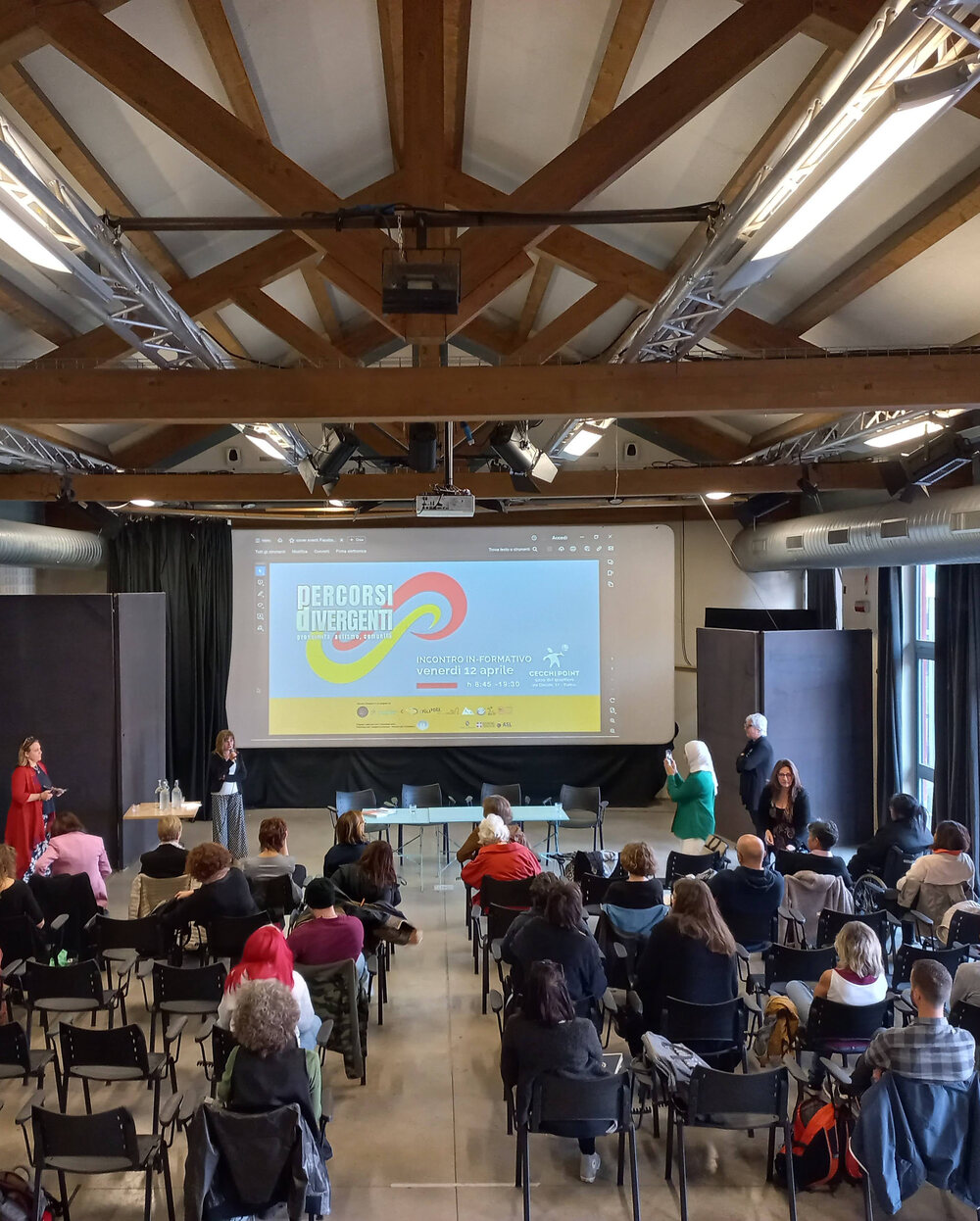 Evento 'Percorsi Divergenti' nella sede del Gruppo Asperger Piemonte in Via Baltea