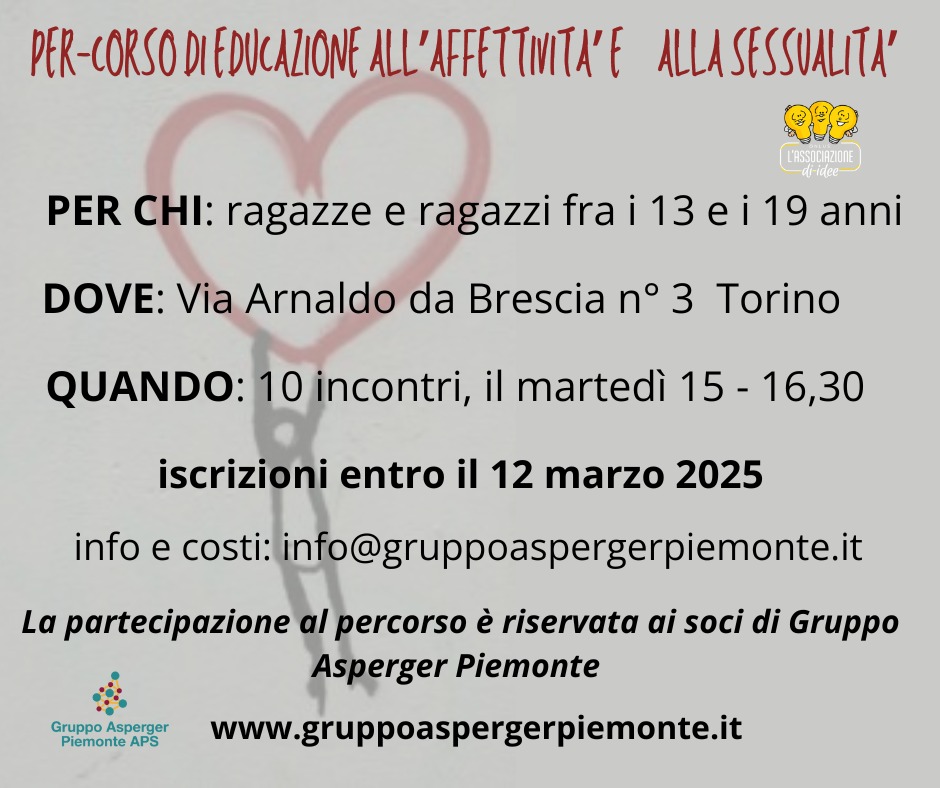 Percorso su Sessualità e Affettività